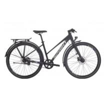 Градски велосипед Sprint CROXER LADY CITY N3 28 Черен мат/сиво-лилаво
